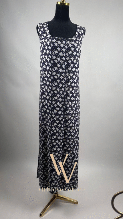 Robe de maison à fleurs